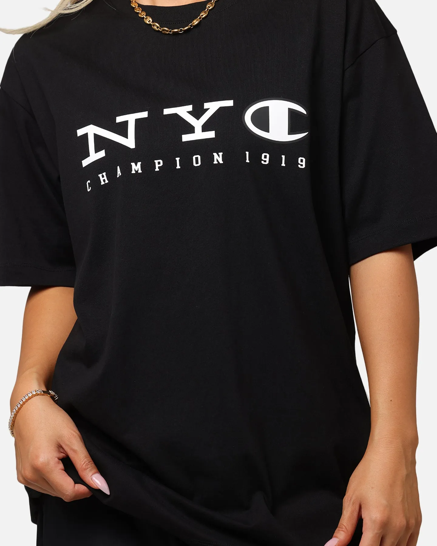 Champion Rochester Graphic T-Shirt Black