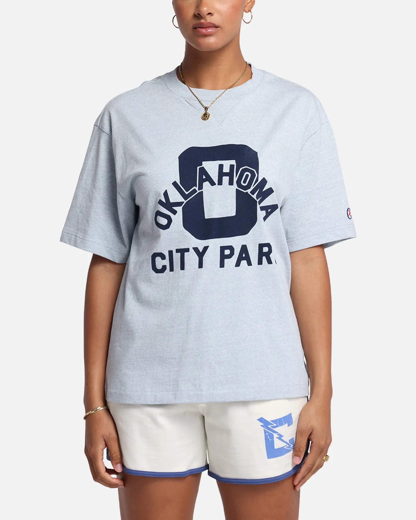 Champion Vintage Mix P.E Class T-Shirt Oxford Grey Heather
