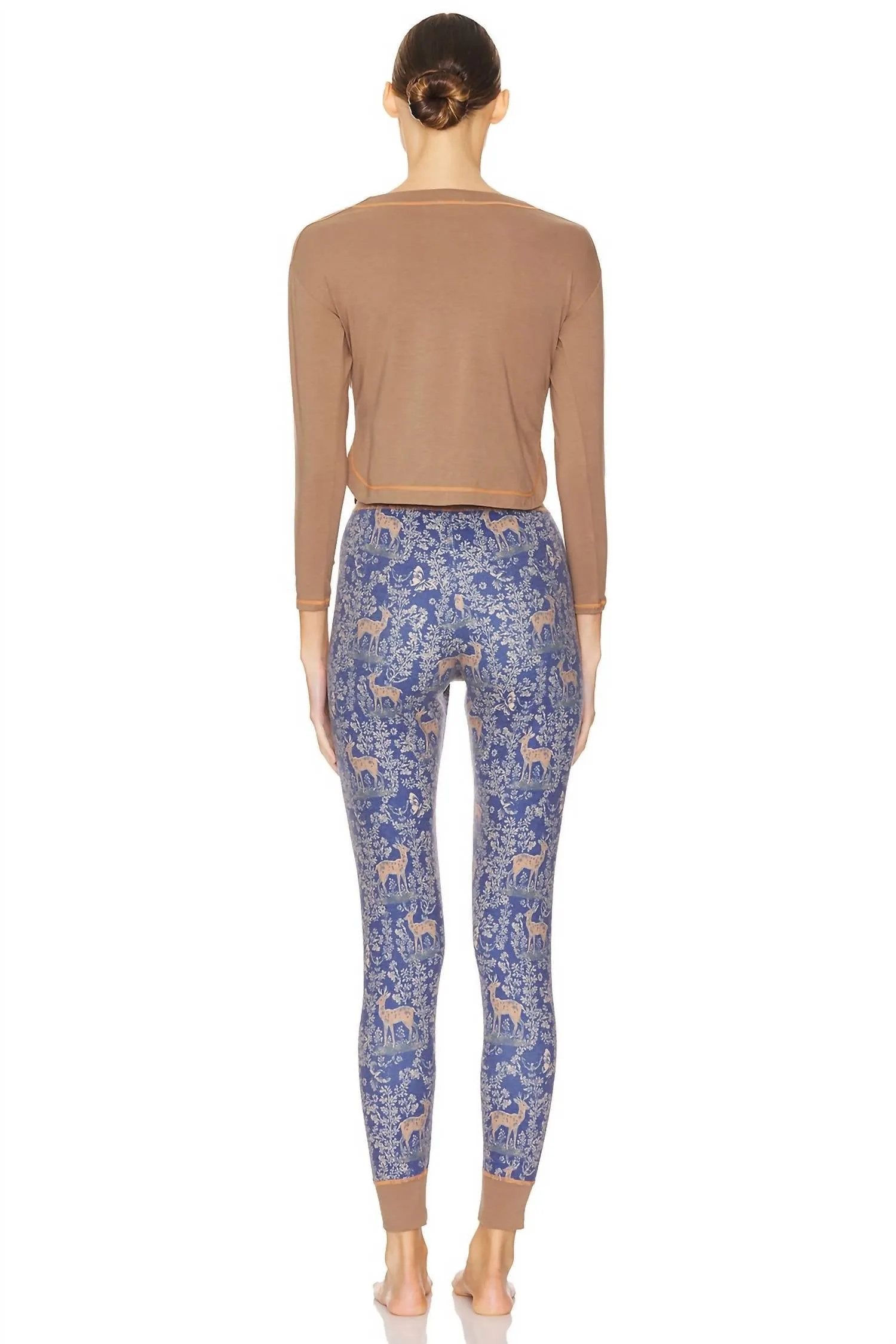 Chill Evening Pajama Set In Night Sky Combo