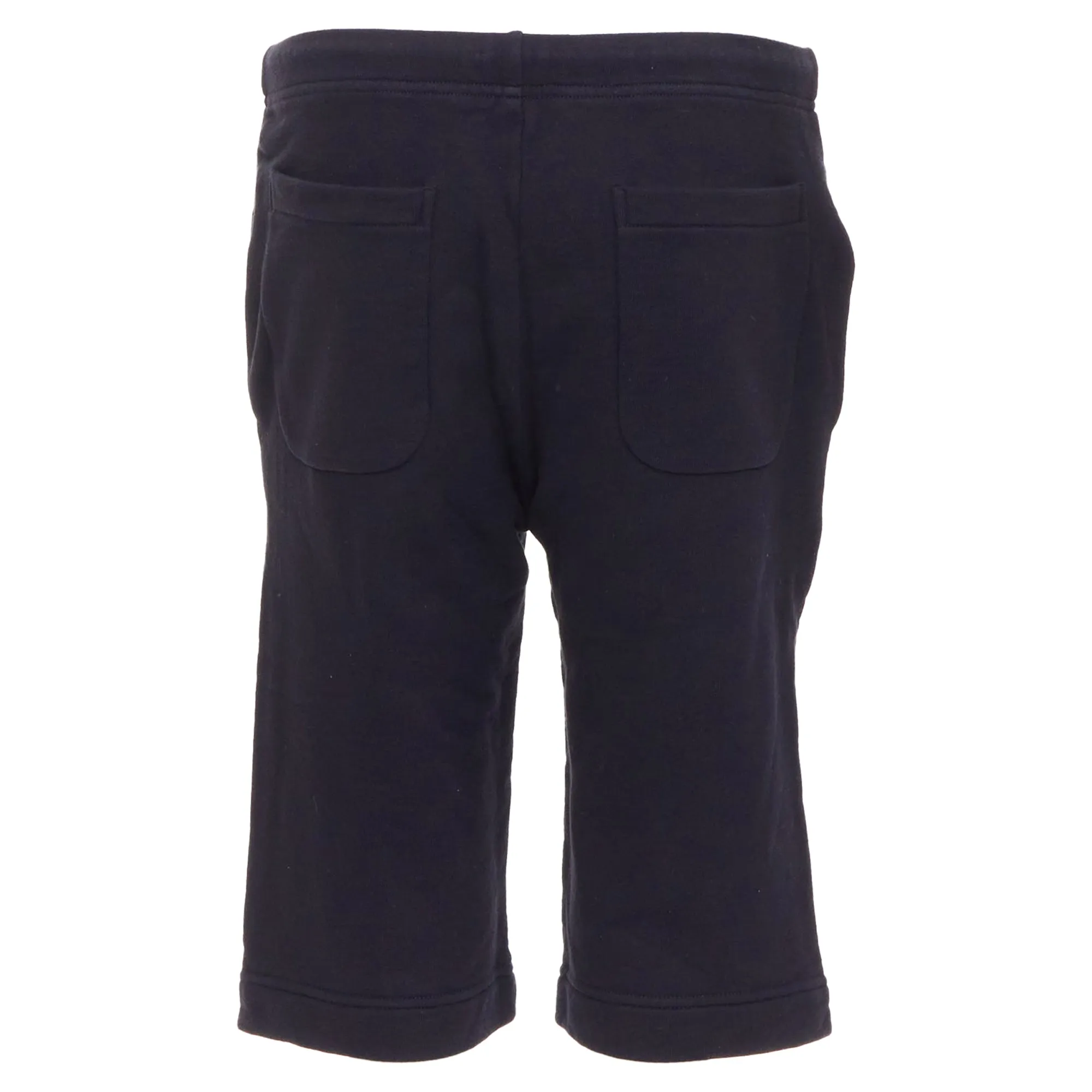 Chrome Hearts leather crucifix cross patch cotton bermuda shorts