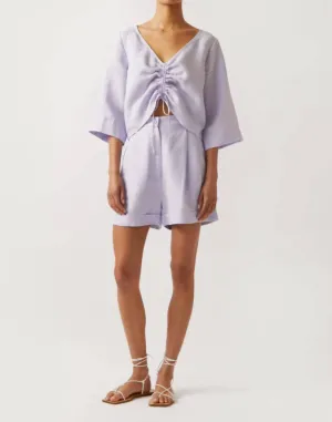 Clementina Shorts In Lilac