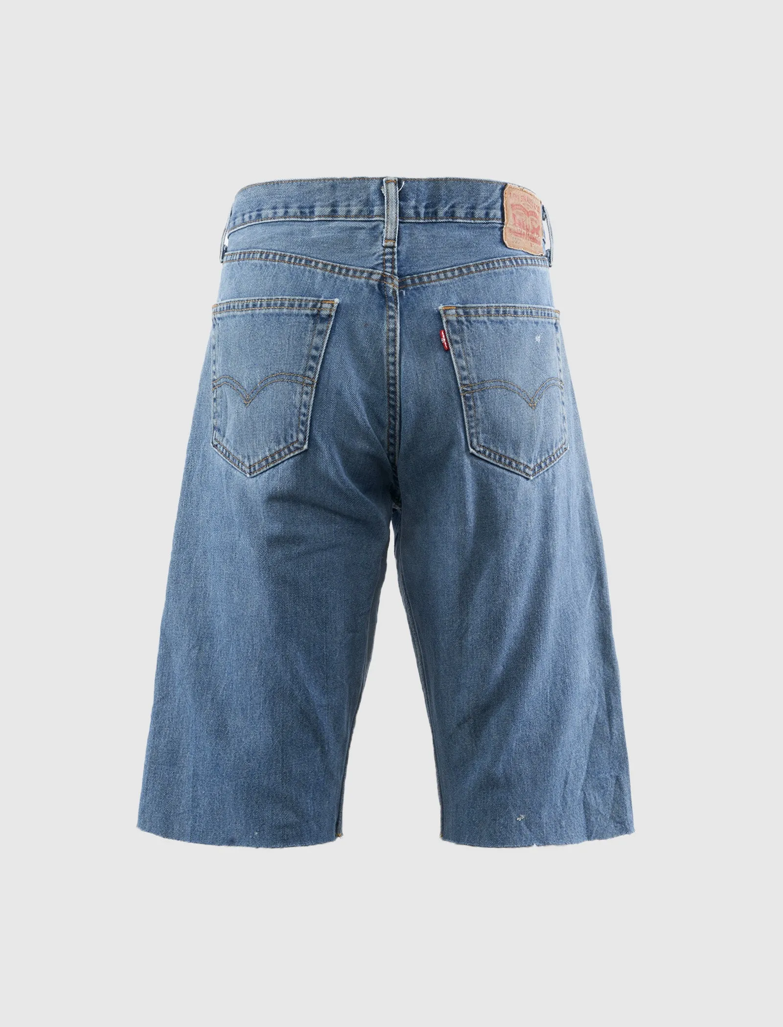 COWRIE SHELL DENIM SHORT