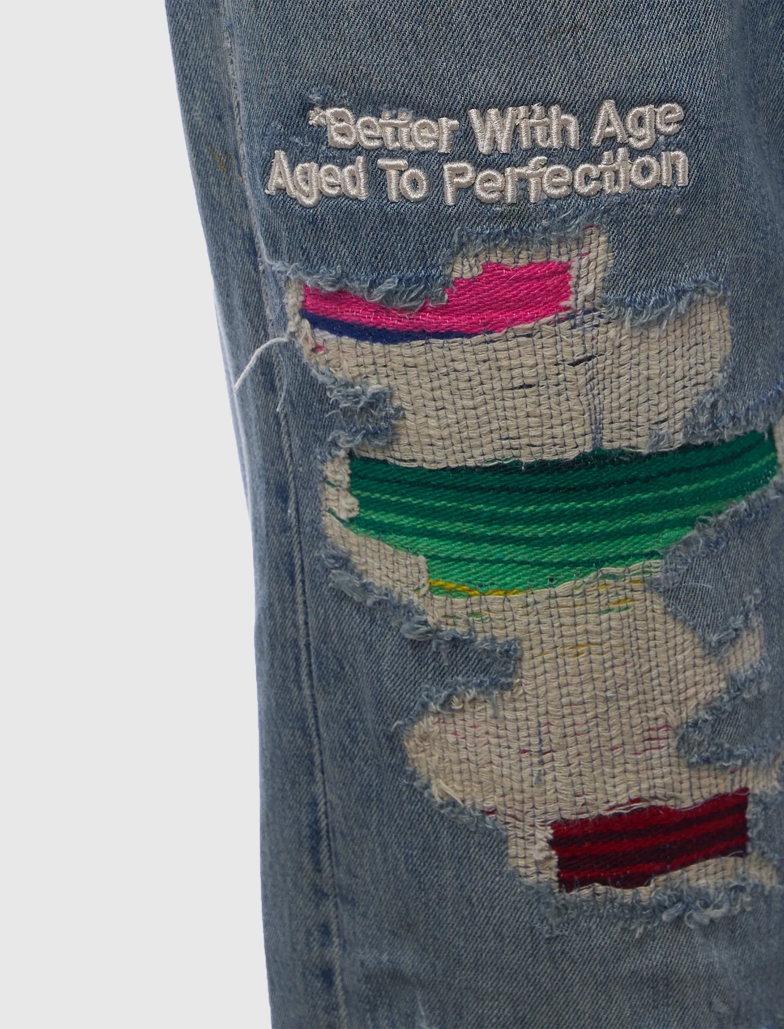 DENIM REPAIR PANTS