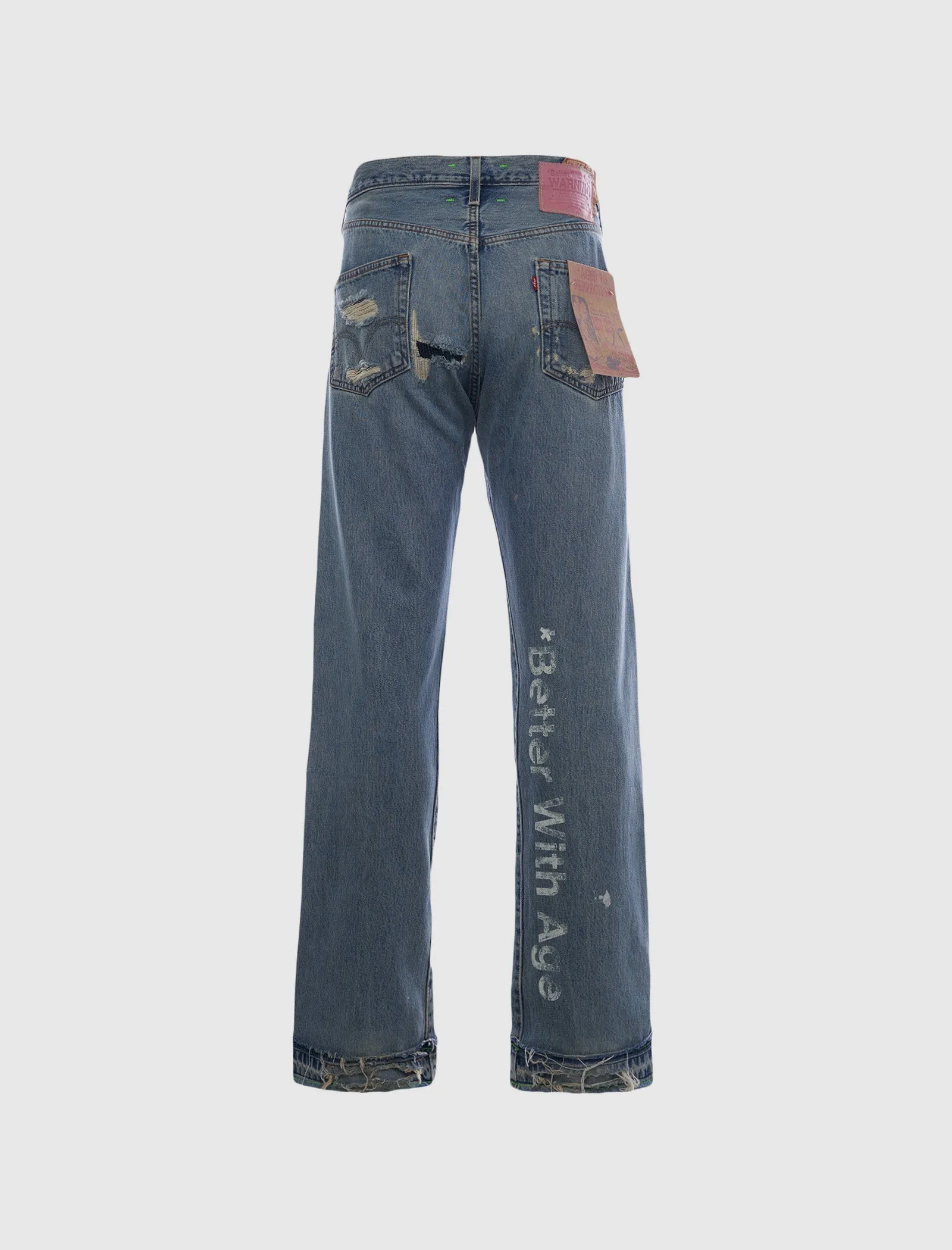 DENIM REPAIR PANTS