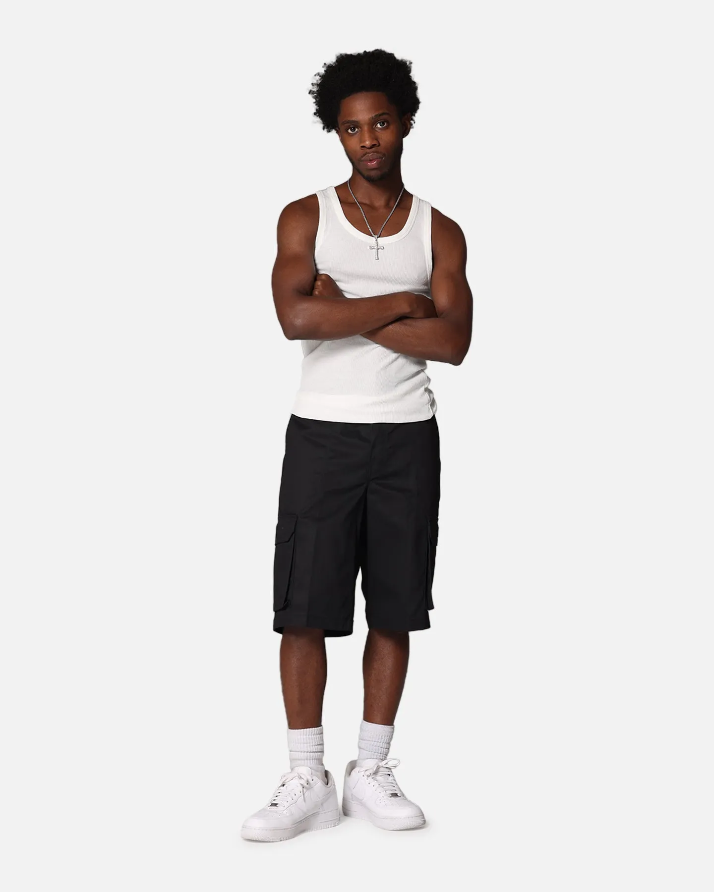 Dickies 131 Slim Straight Cargo Shorts Black