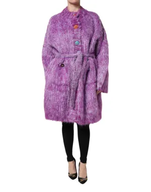 Dolce & Gabbana Button Embellished Trench Coat Women's Jacket