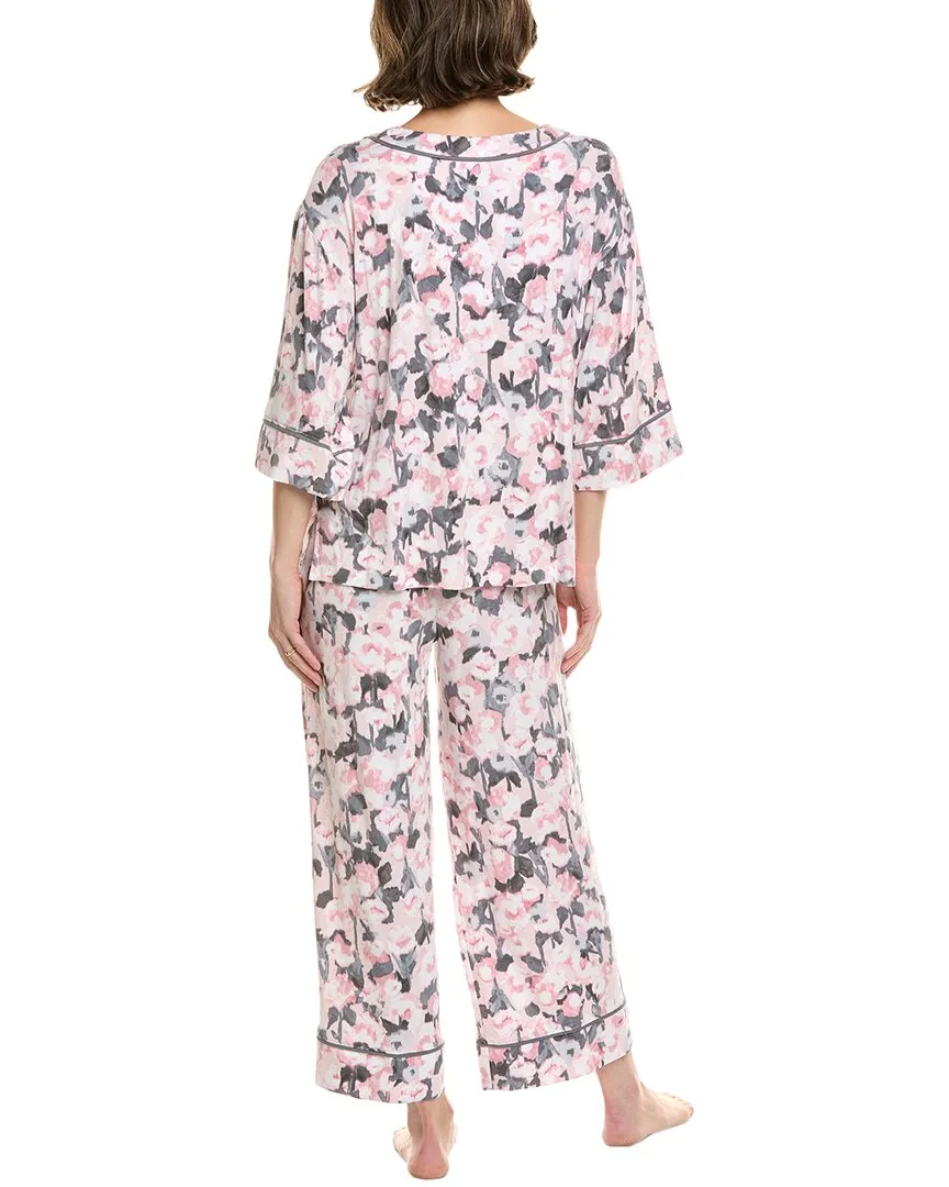 Donna Karan 2pc Top & Pant Pajama Set