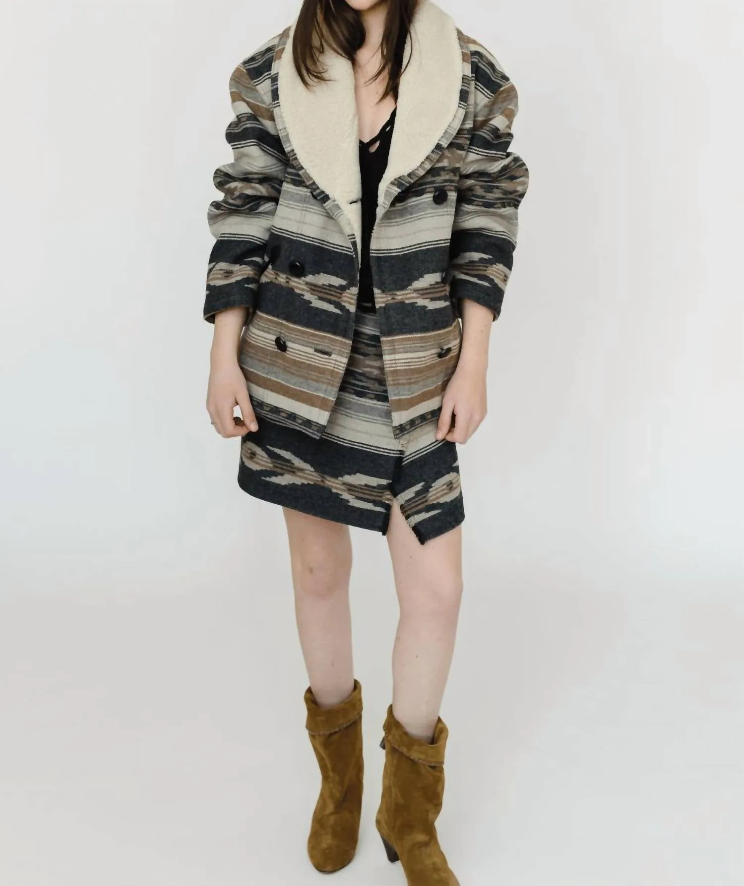 Dorcas Jacket In Faded Black