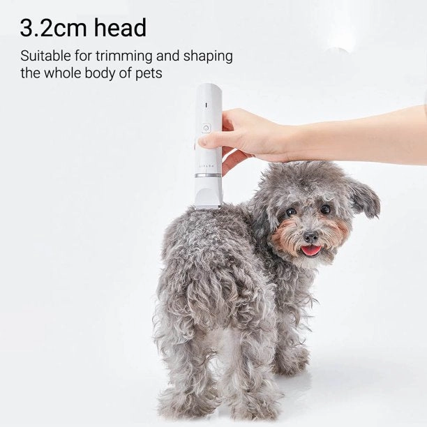 Double Head 2 In 1 Pet Clippers Electric Shaver for Dogs