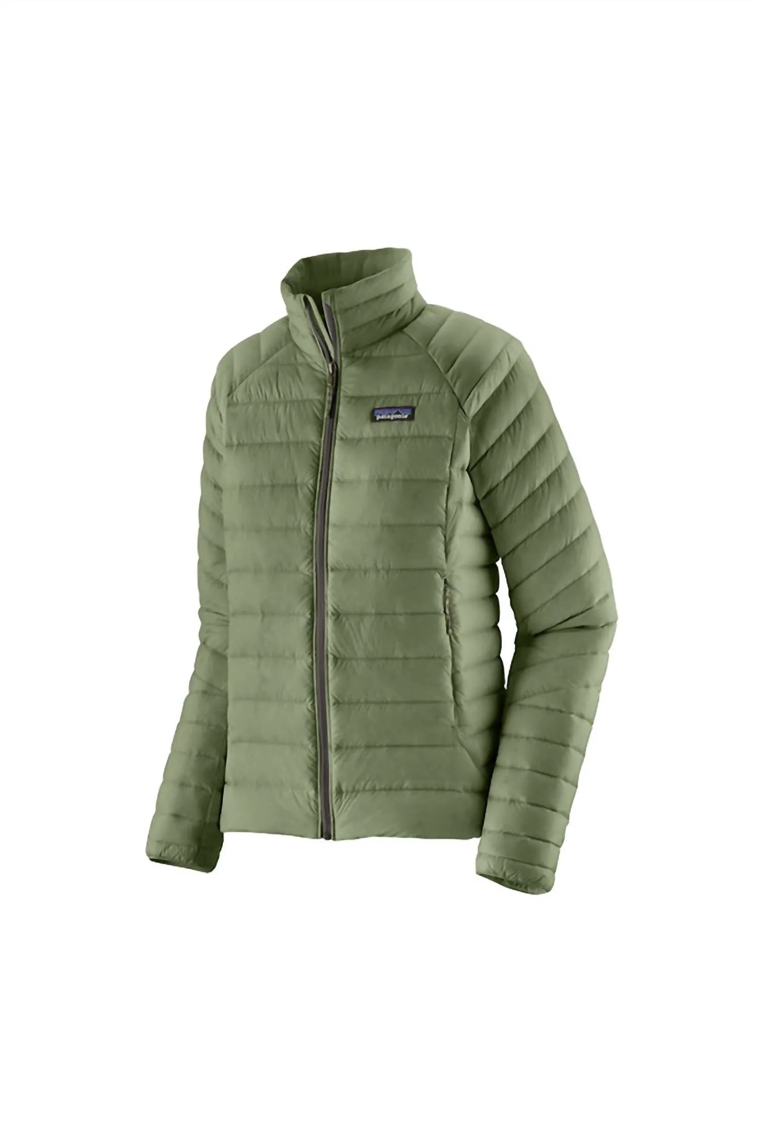 Down Sweater In Terrain Green