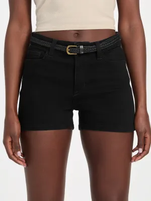 Eco Sally Belted Denim Shorts