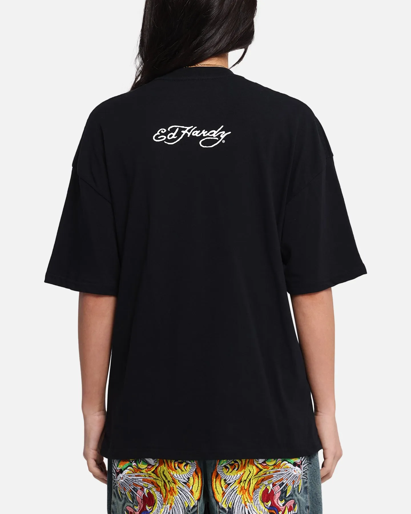 Ed Hardy Lightning T-Shirt Black