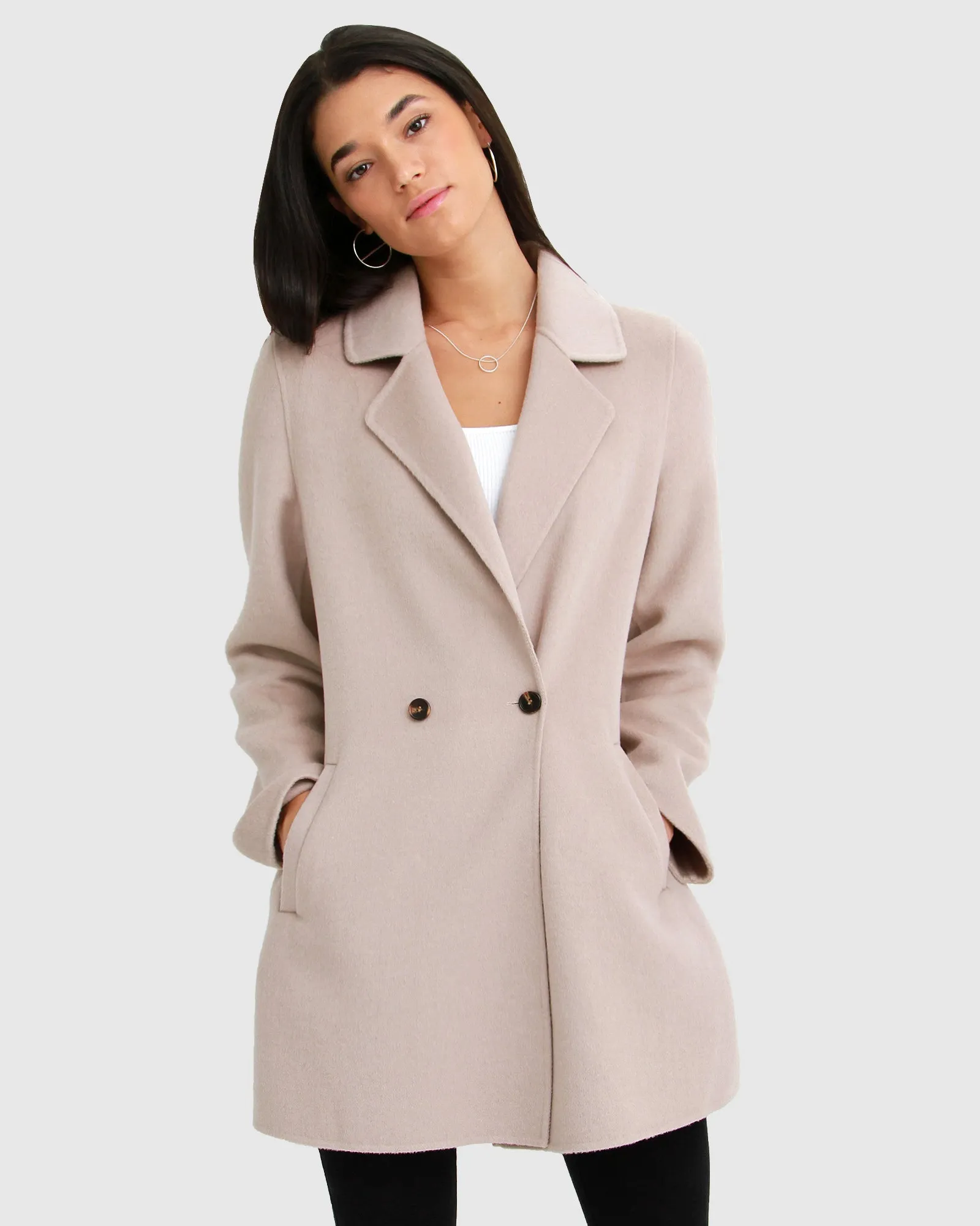 Electric Feel Drawstring Coat