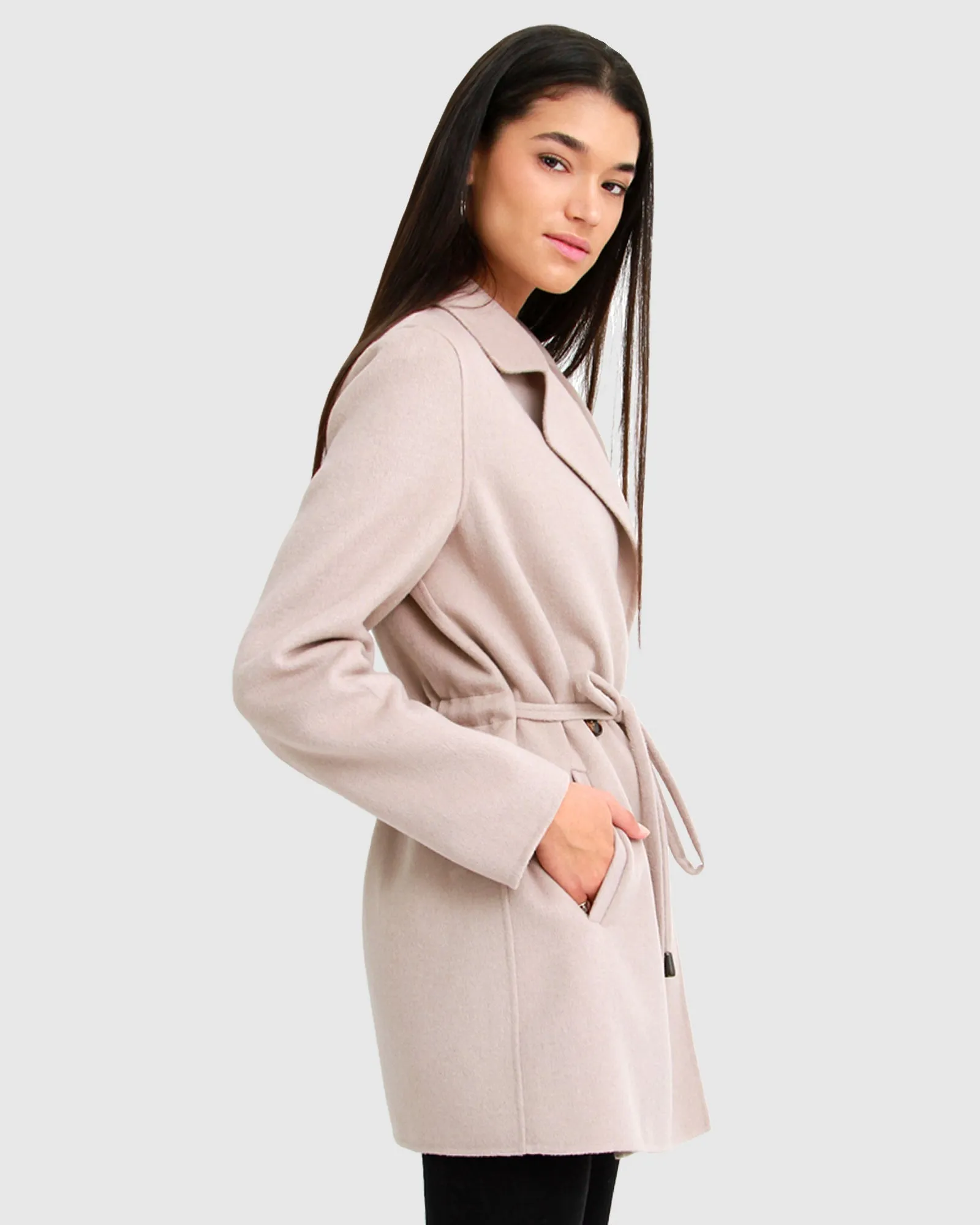 Electric Feel Drawstring Coat
