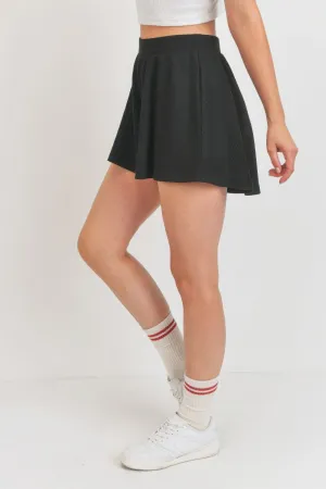 FASHNZFAB Flounce Shorts Micro Waffle