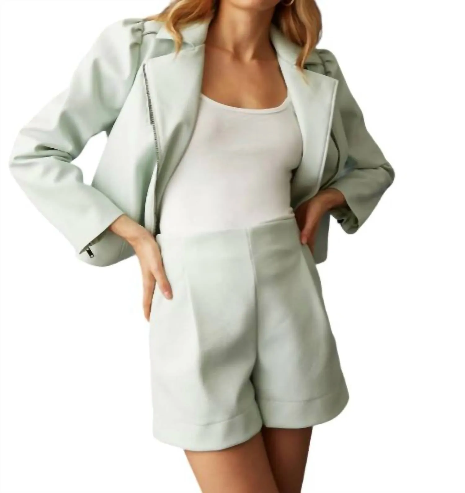 Fay Short In Seafoam