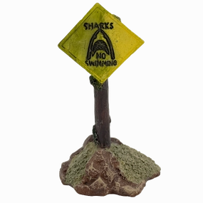 Fish Gear No Swimming Betta Ornament
