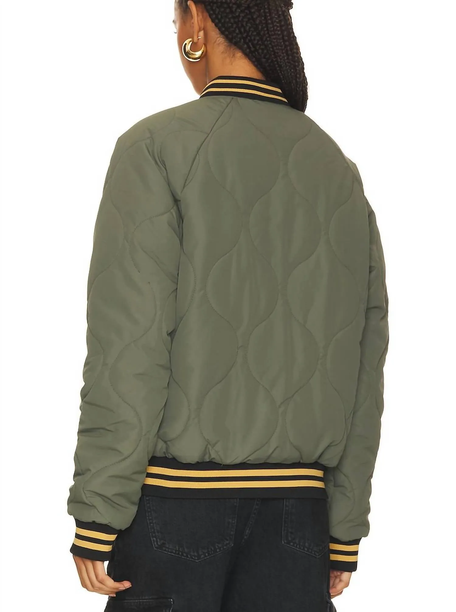Flight Jacket In Olive