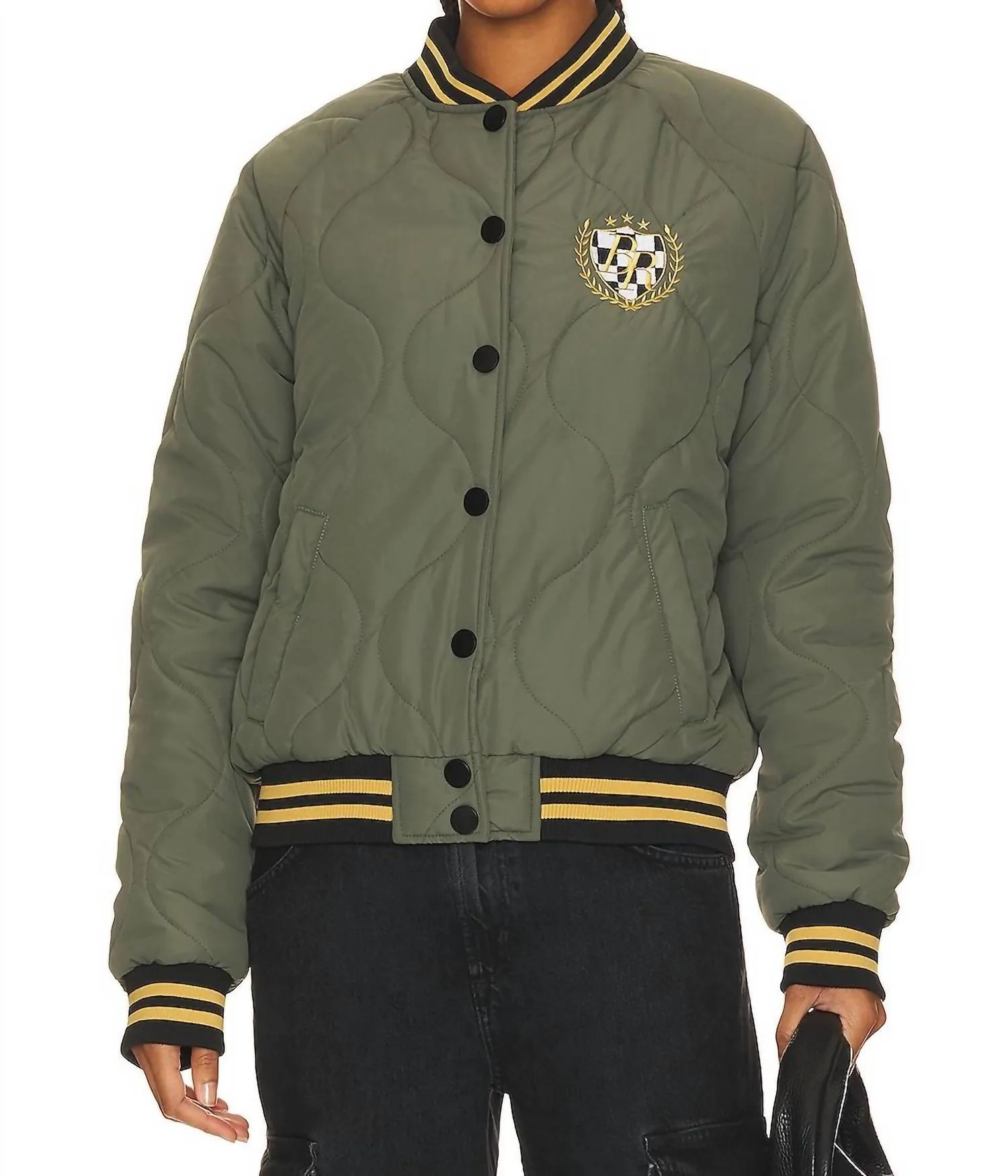 Flight Jacket In Olive