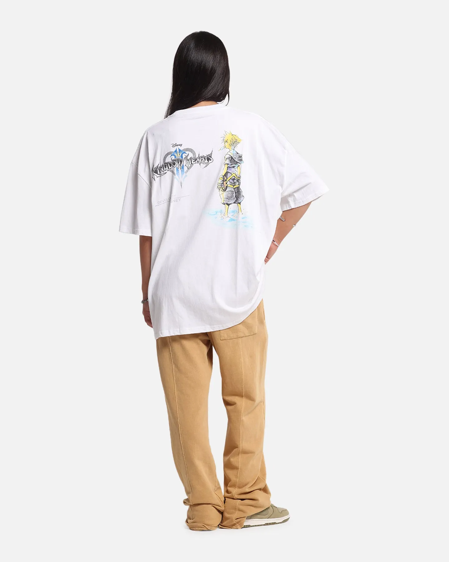 Goat Crew Disney Kingdom Hearts Disc Heavy T-Shirt White