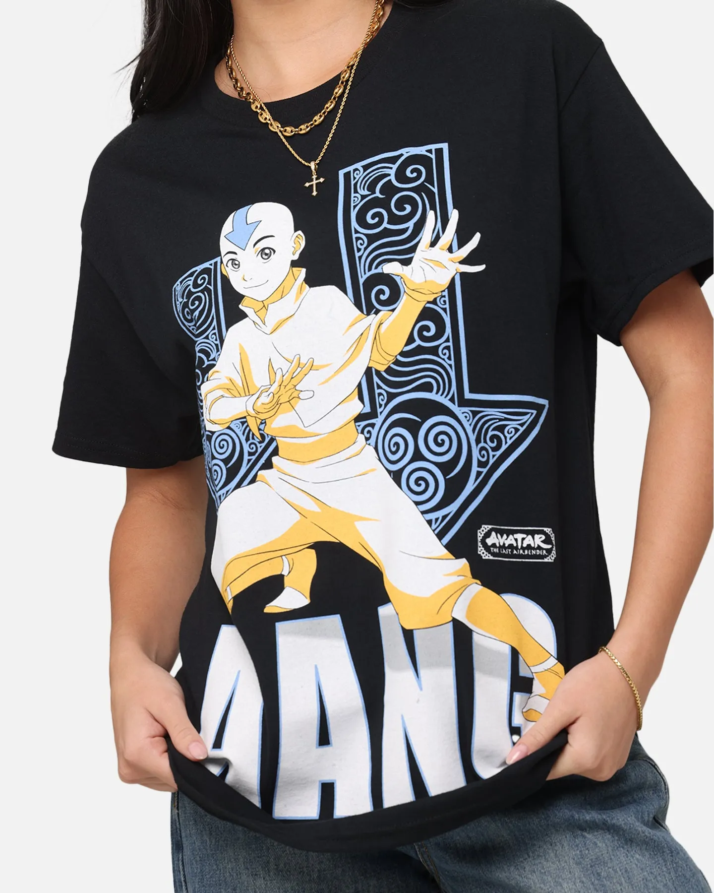 Goat Crew X Avatar: The Last Airbender Aang Arrows T-Shirt Black