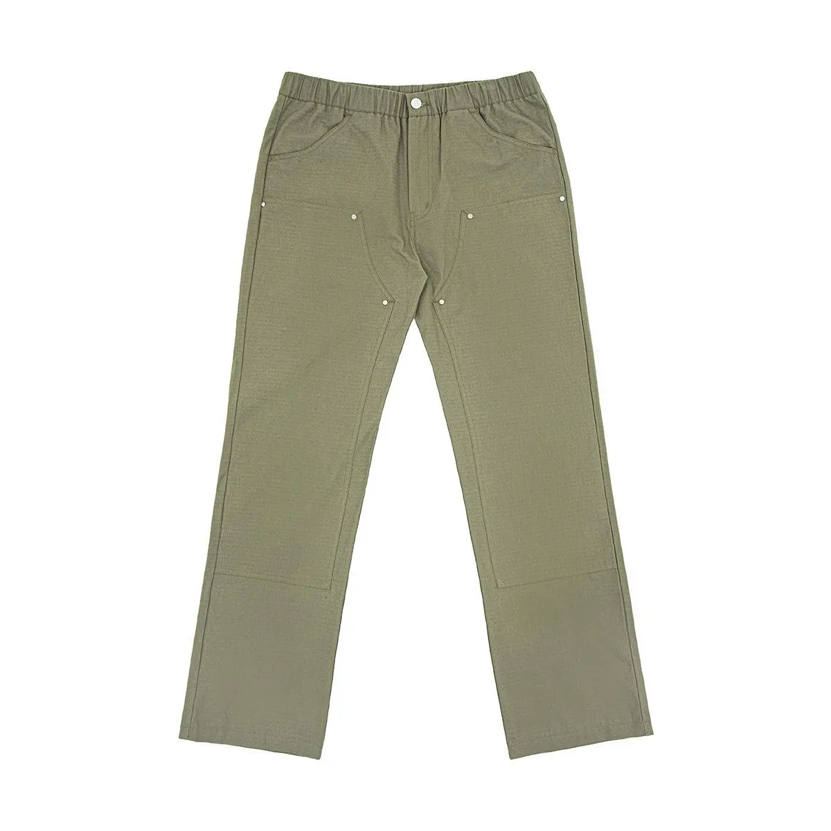 Graffiti Rip Stop Double Knee Pants 'Khaki'