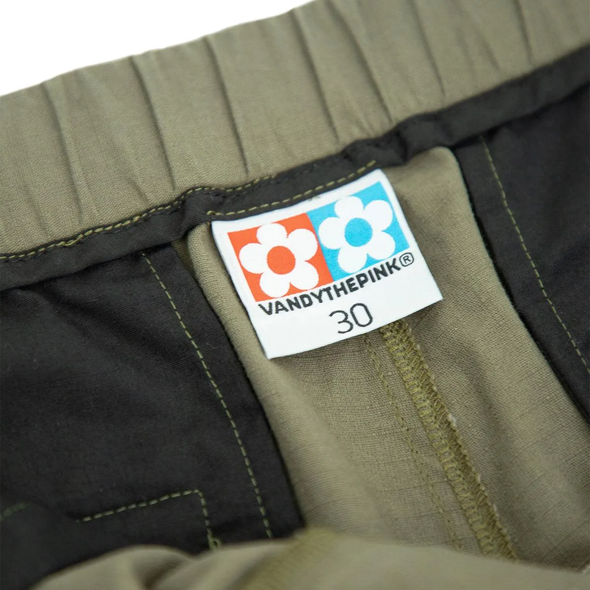 Graffiti Rip Stop Double Knee Pants 'Khaki'