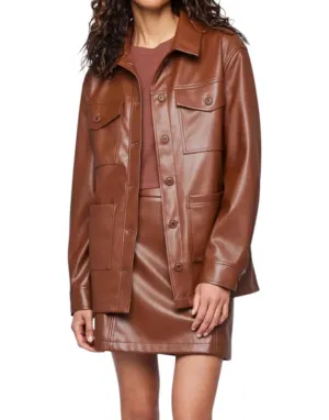 Grenadine Jacket In Cognac