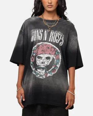 Guns N Roses LA Roses Vintage T-Shirt Washed Black