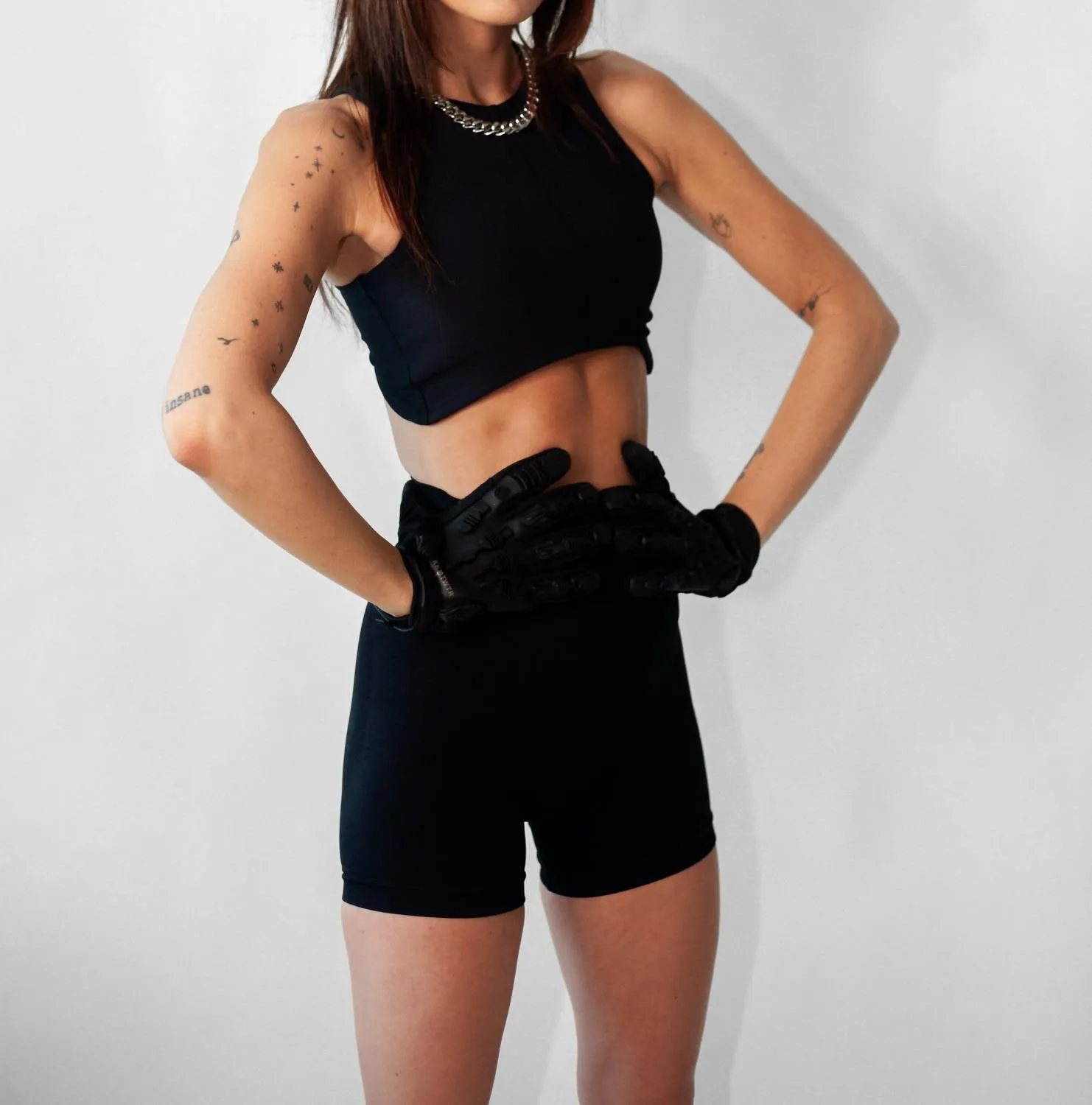 Half Tights In Black