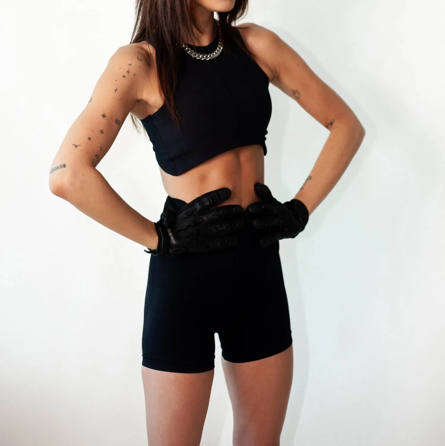 Half Tights In Black