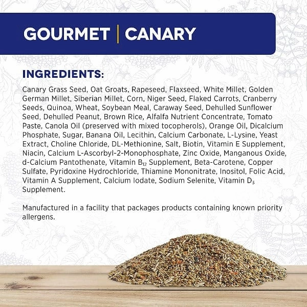 HARI Gourmet Premium Seed Mix for Canaries