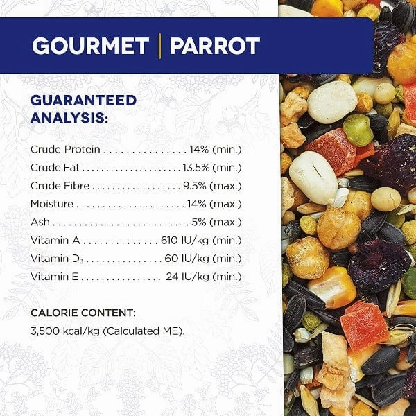 HARI Gourmet Premium Seed Mix for Parrots