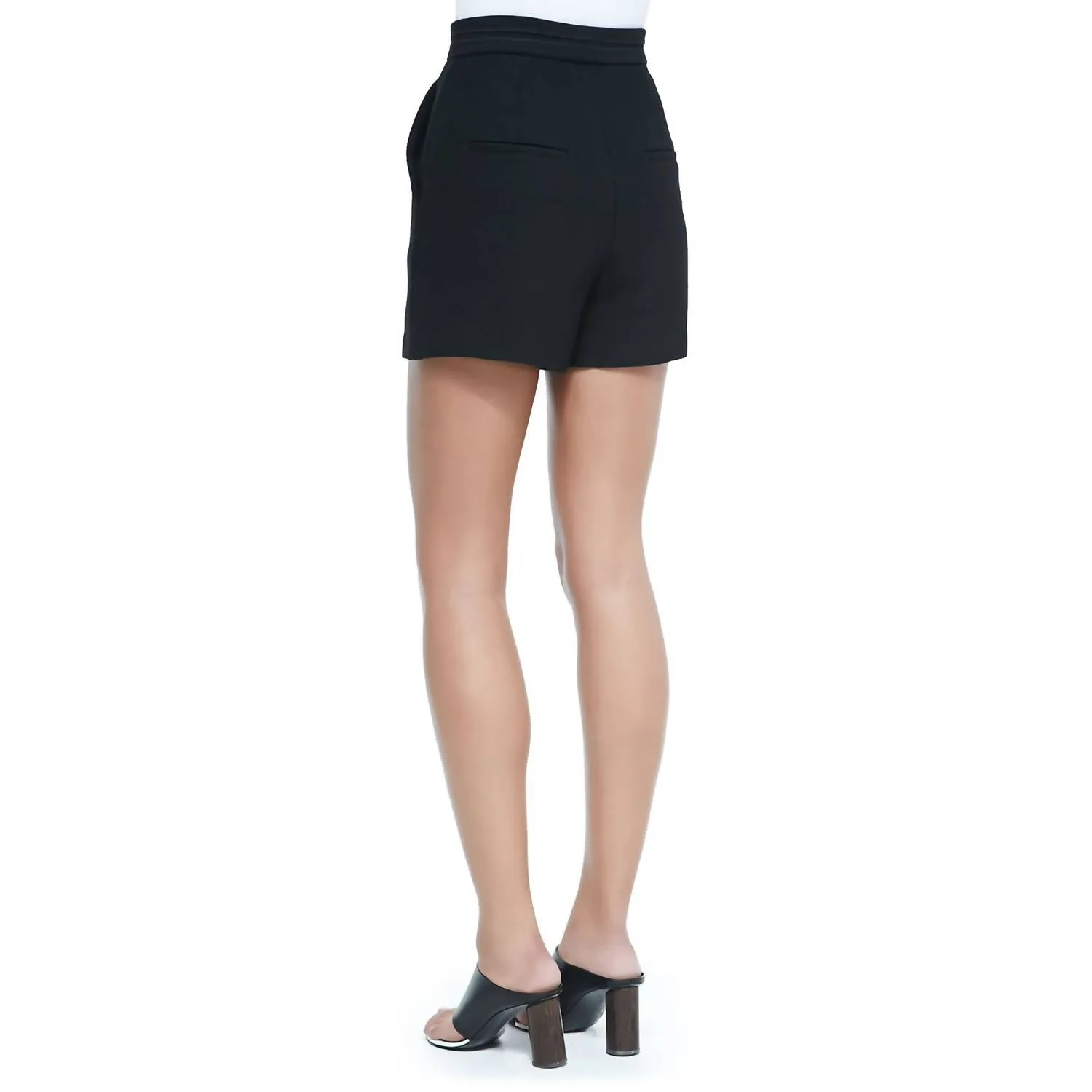 High Waist Short In Black