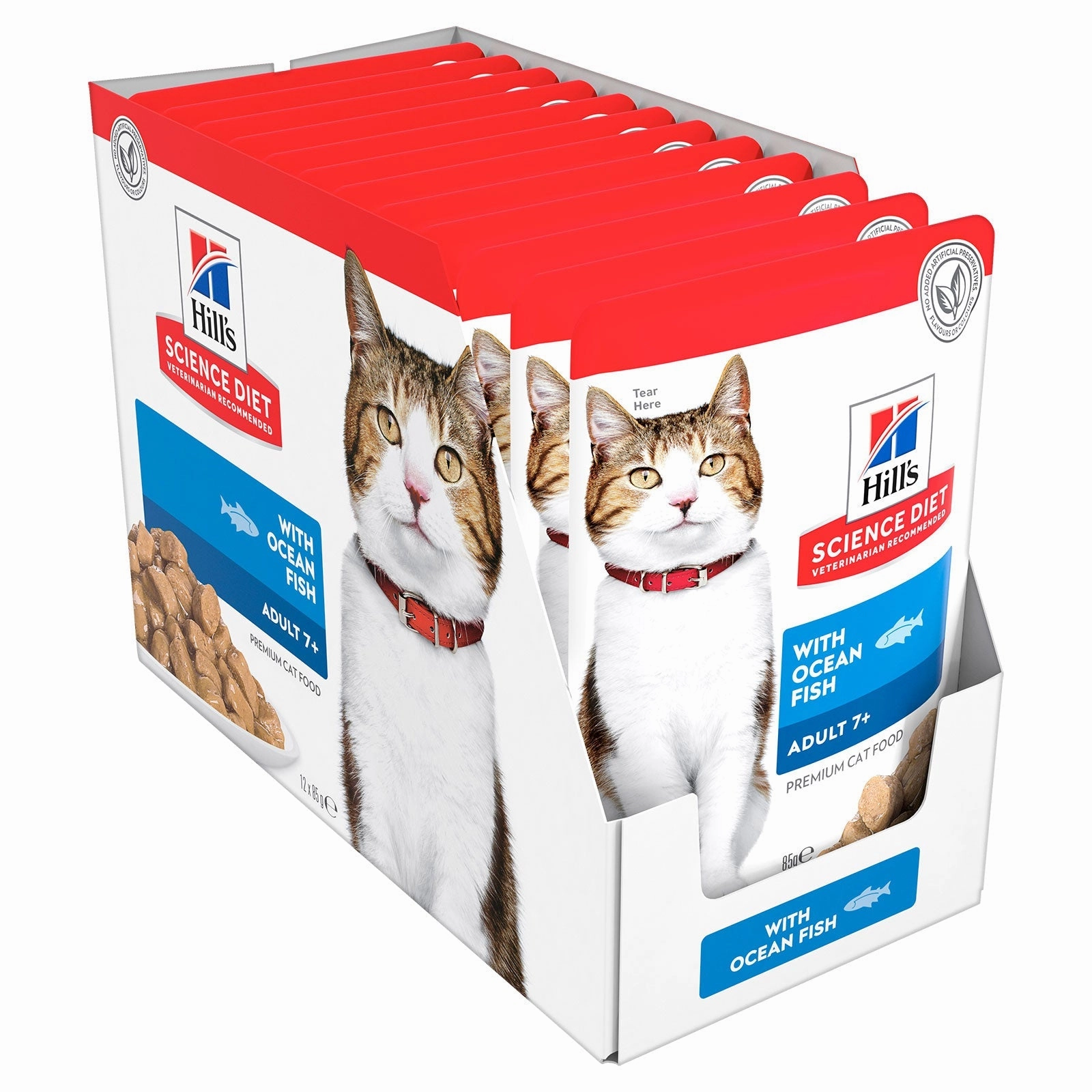 Hill's Science Diet Cat Food Pouch Adult 7  Ocean Fish