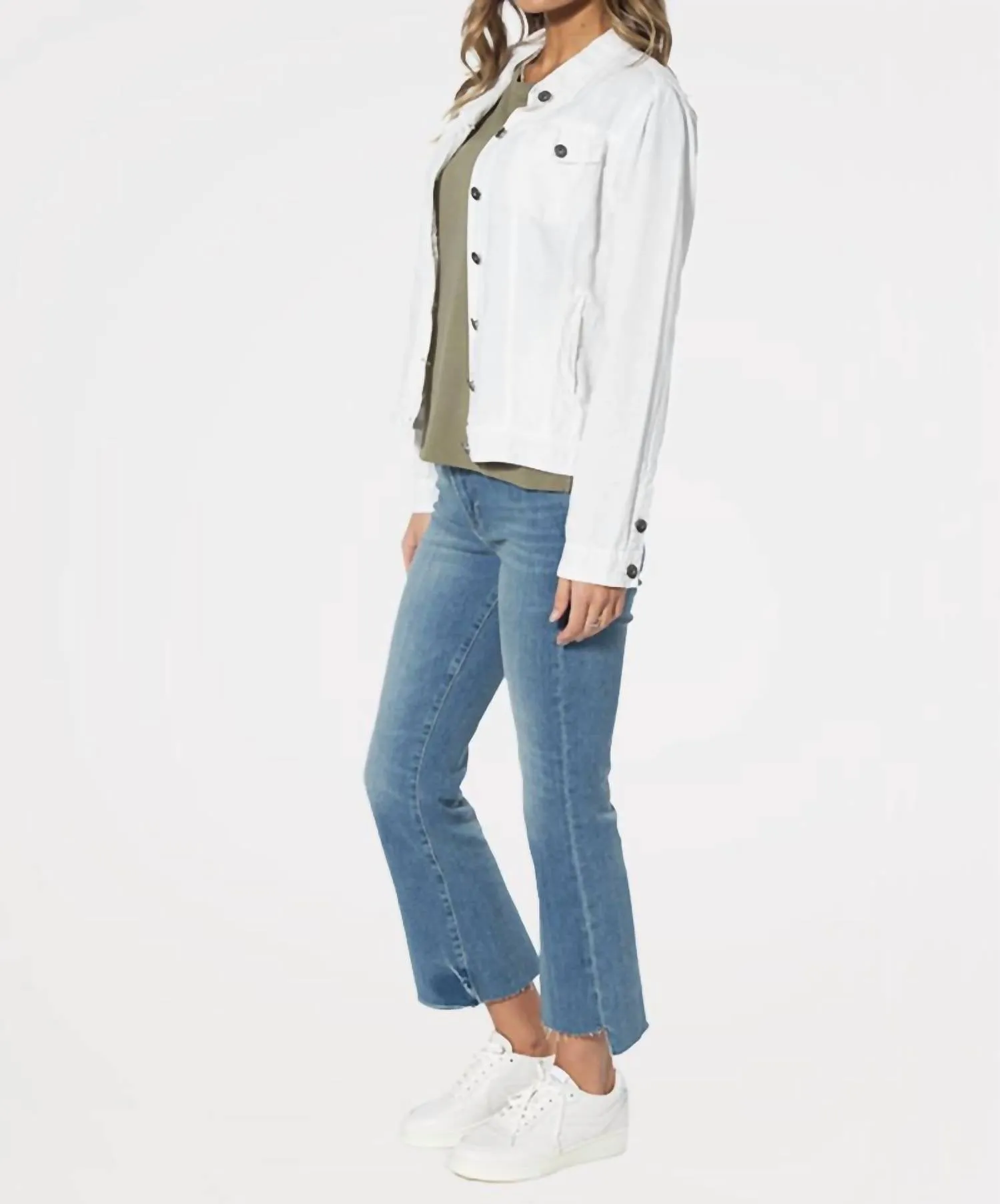 Jean Jacket In White