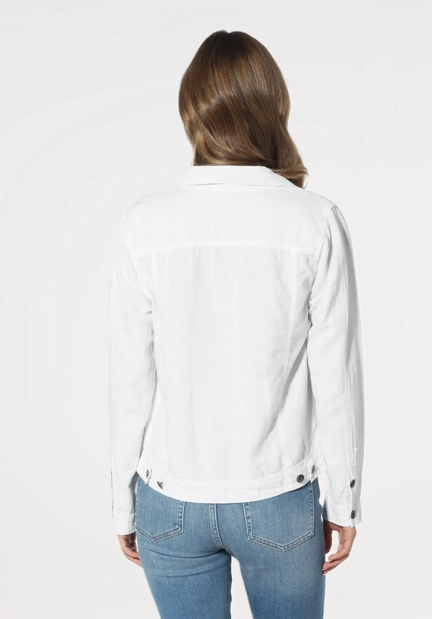Jean Jacket In White
