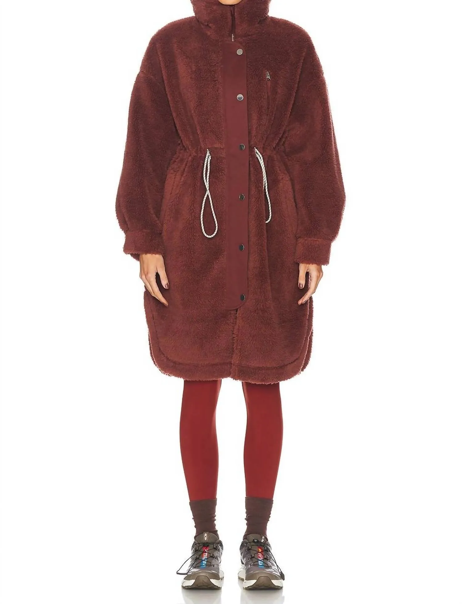 Jones Coat In Hot Chocolate
