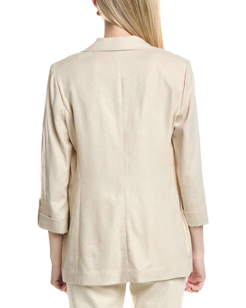 Jones New York Linen-Blend Jacket