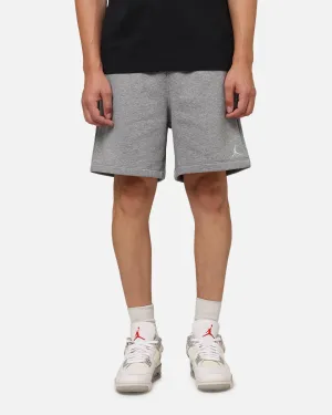 Jordan Brooklyn Fleece Shorts Carbon Heather/White