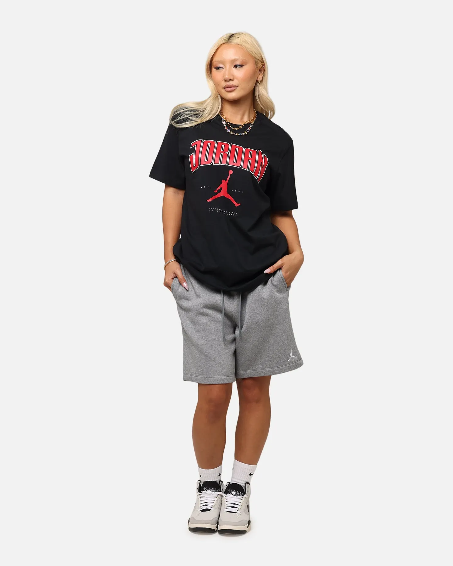 Jordan City 88 Crewneck T-Shirt Gym Red/Black