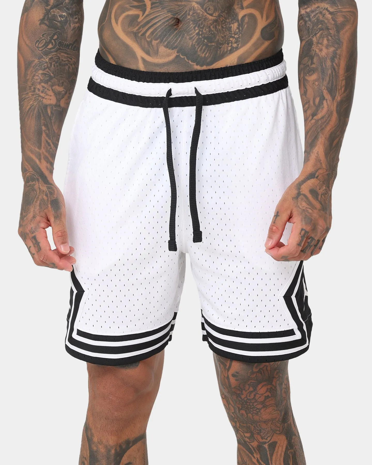 Jordan Dri-FIT Sport Diamond Shorts White/Black