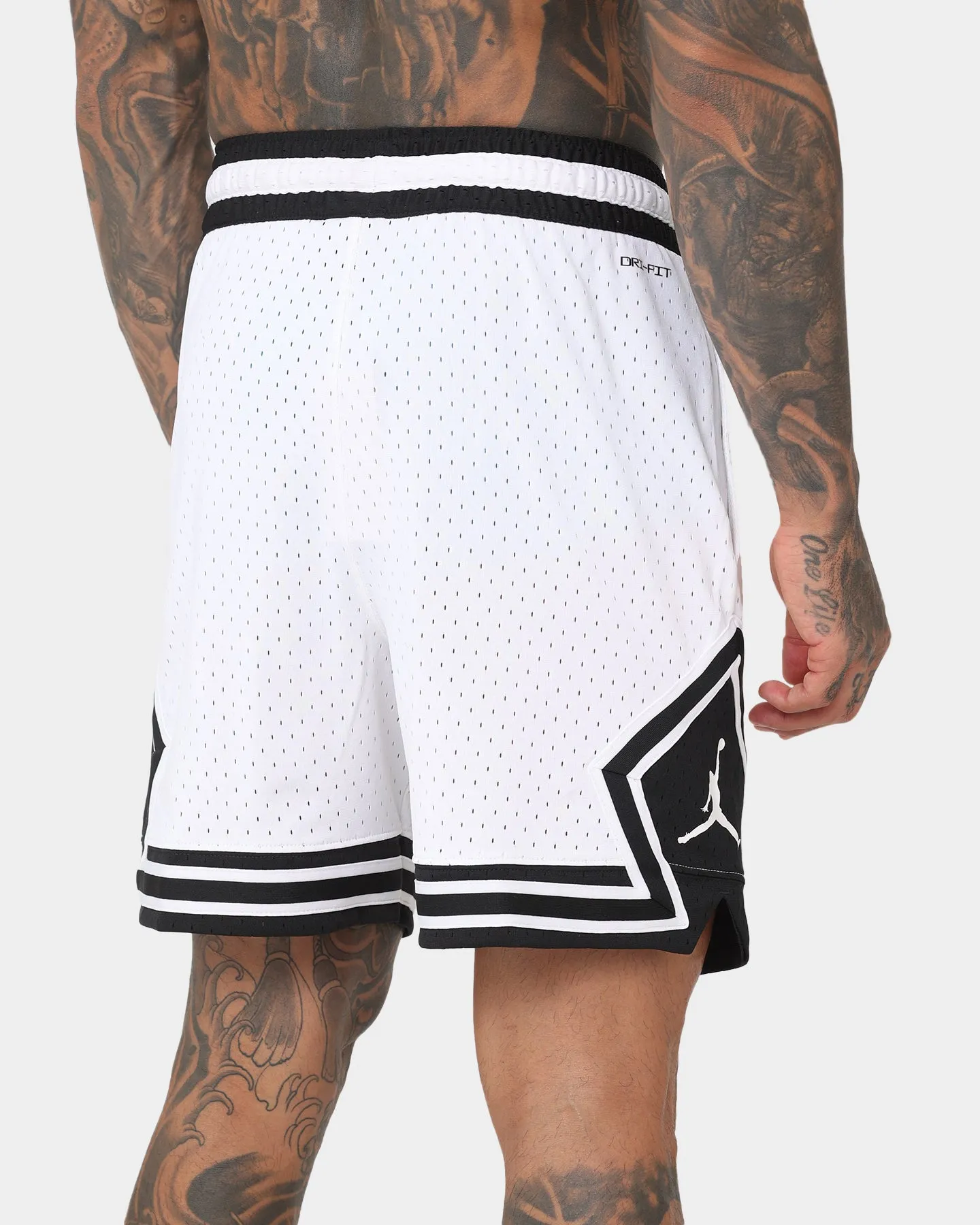 Jordan Dri-FIT Sport Diamond Shorts White/Black