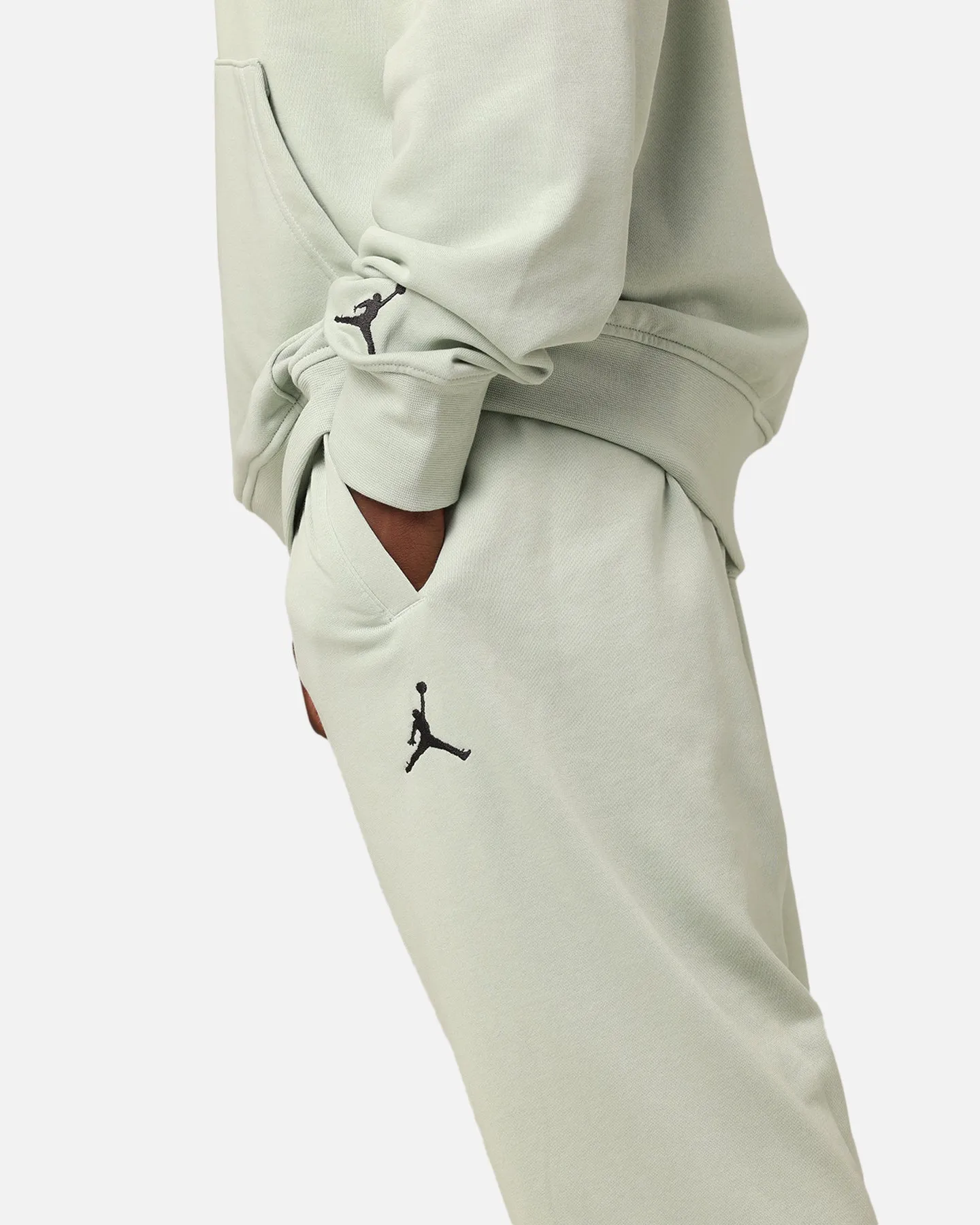 Jordan Flight MVP Lightweight Fleece Pants Seafoam/Black