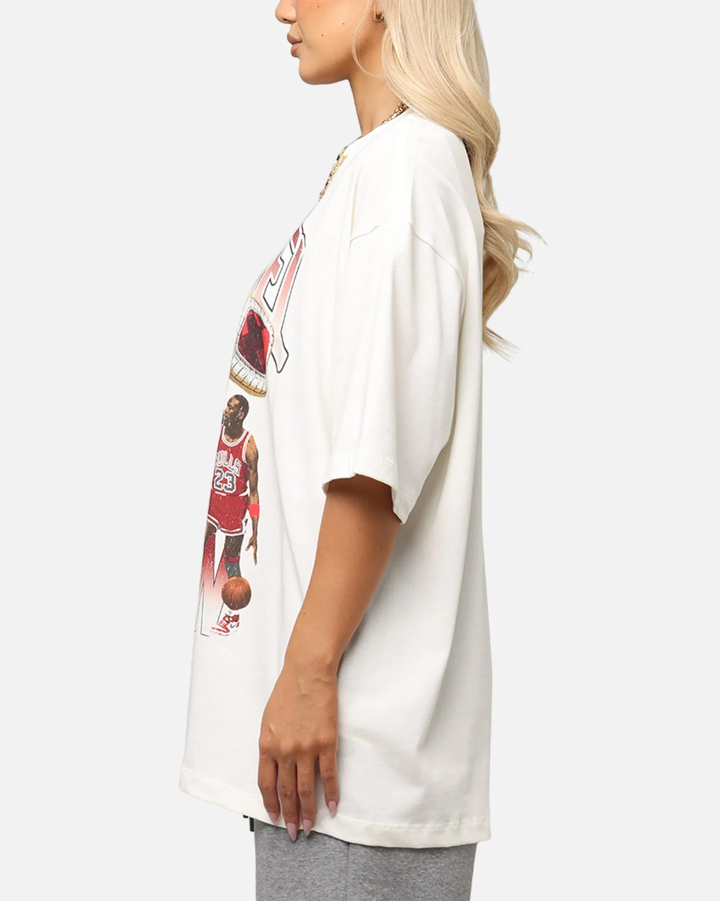 Jordan Jumpman Flight Essentials Graphic Oversized T-Shirt Sail