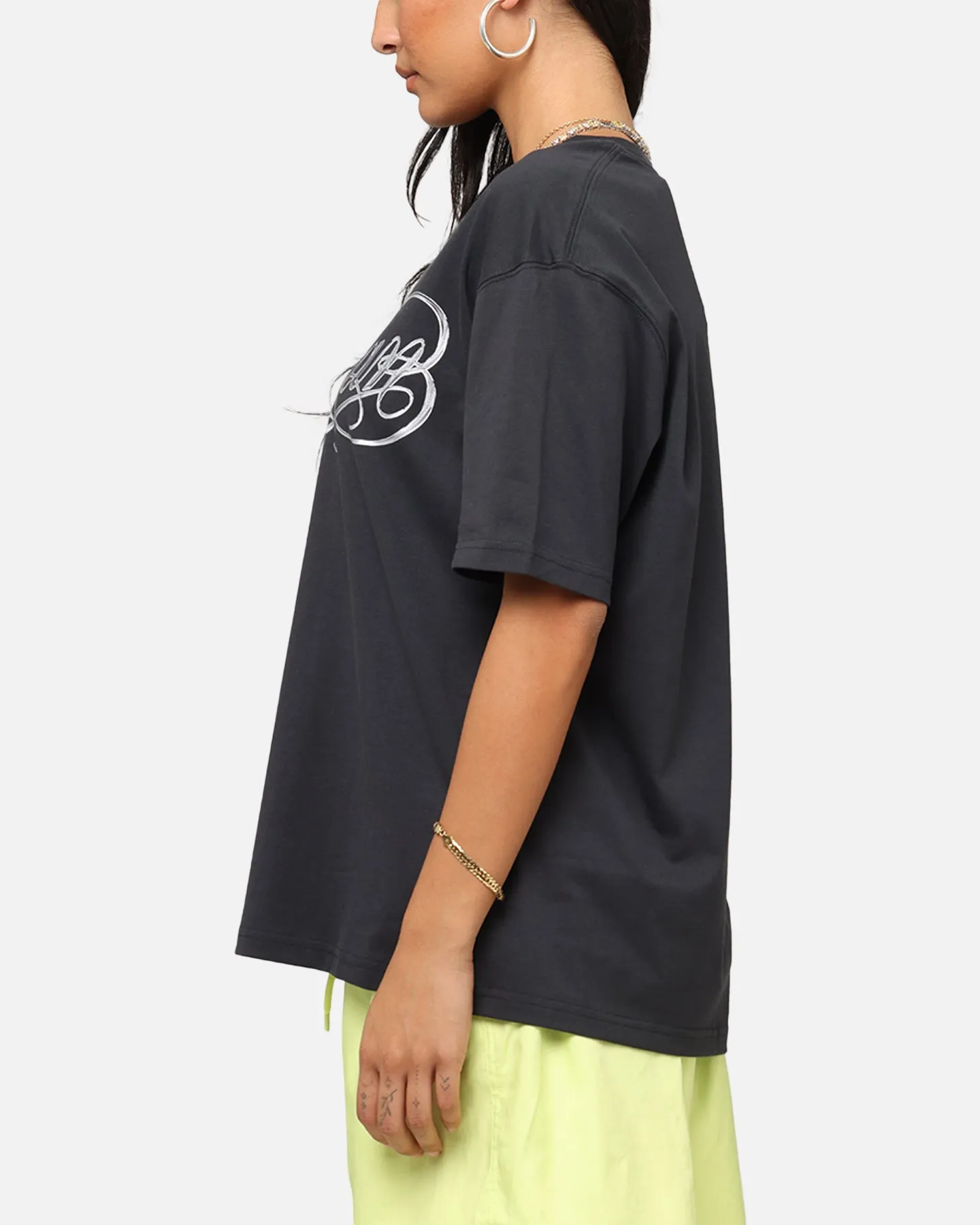 Jordan Women's Graphic Metallic T-Shirt Off Noir