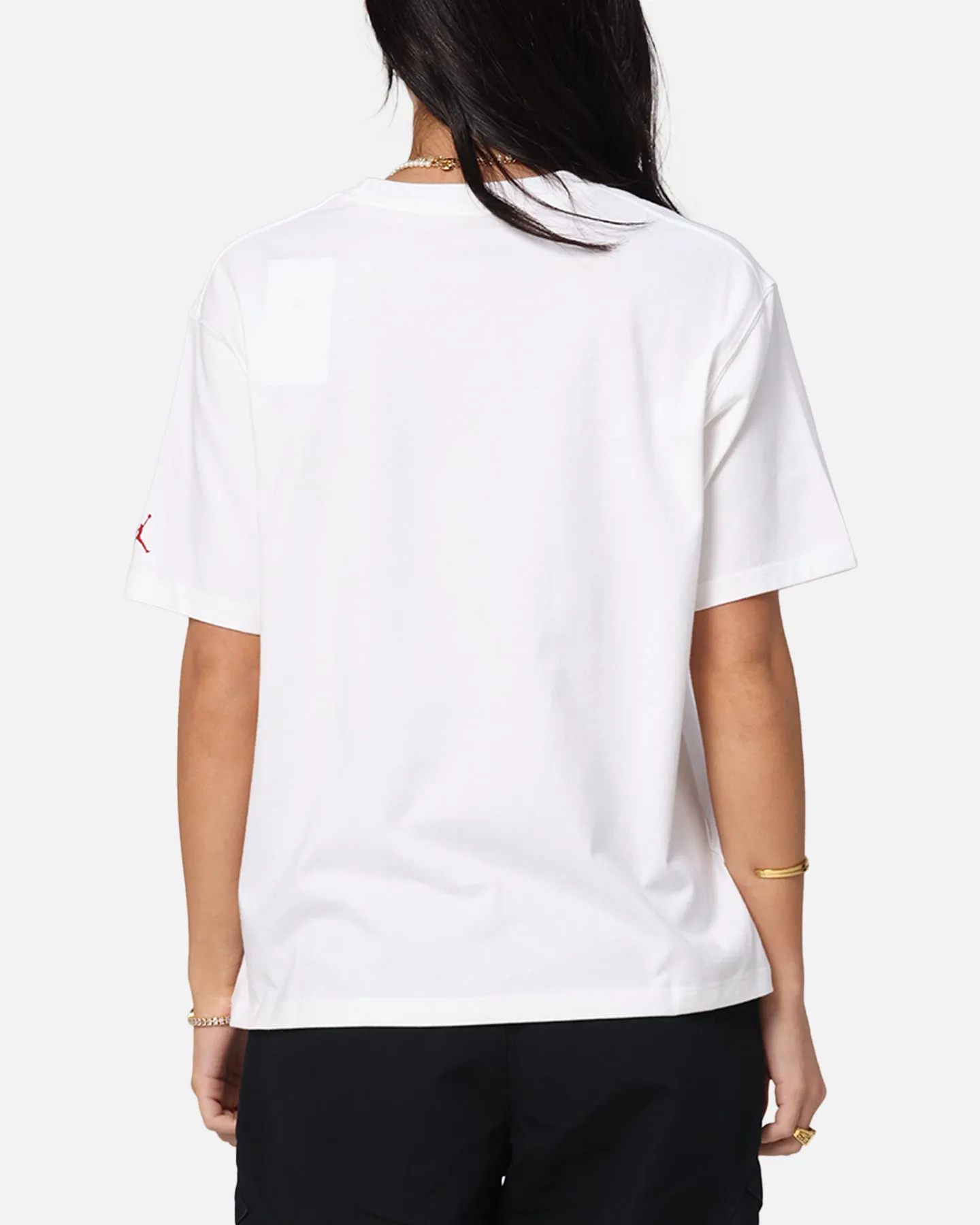 Jordan Women's Jumpman Flight Heritage Graphic T-Shirt White
