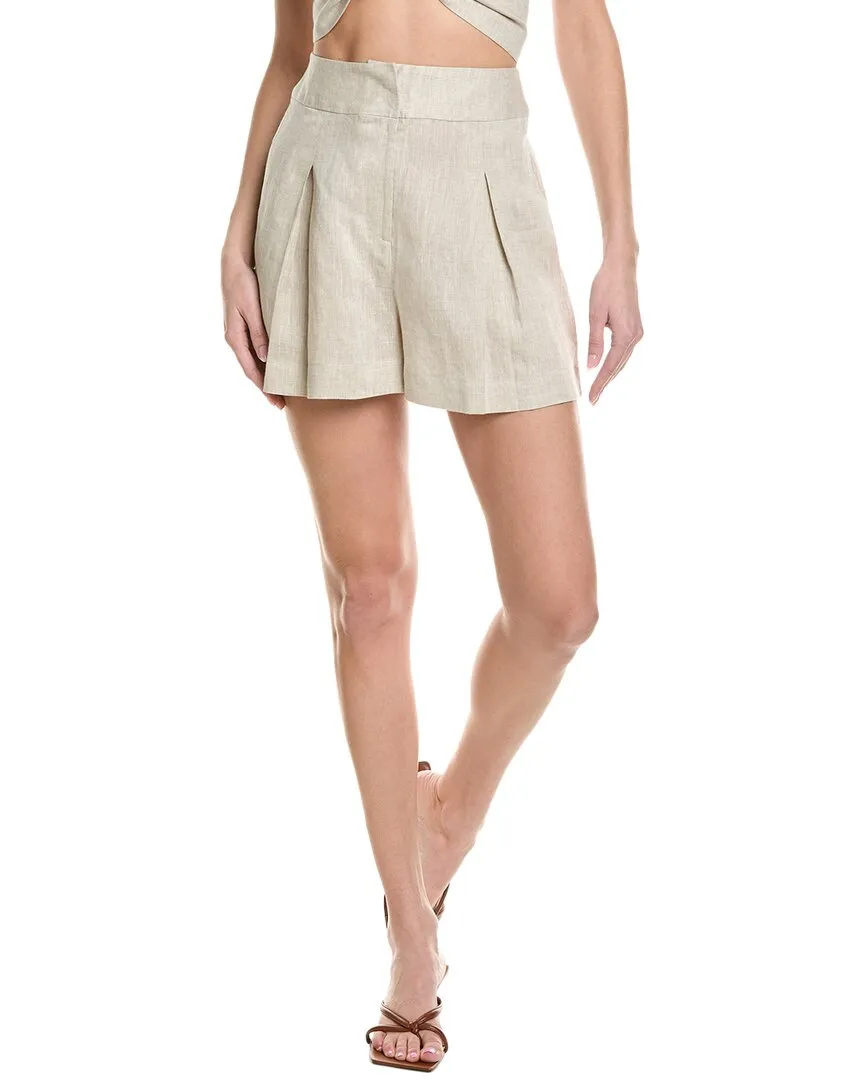 Just Bee Queen Marlow Linen Short