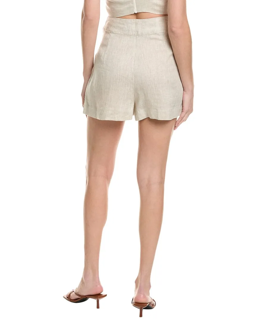 Just Bee Queen Marlow Linen Short