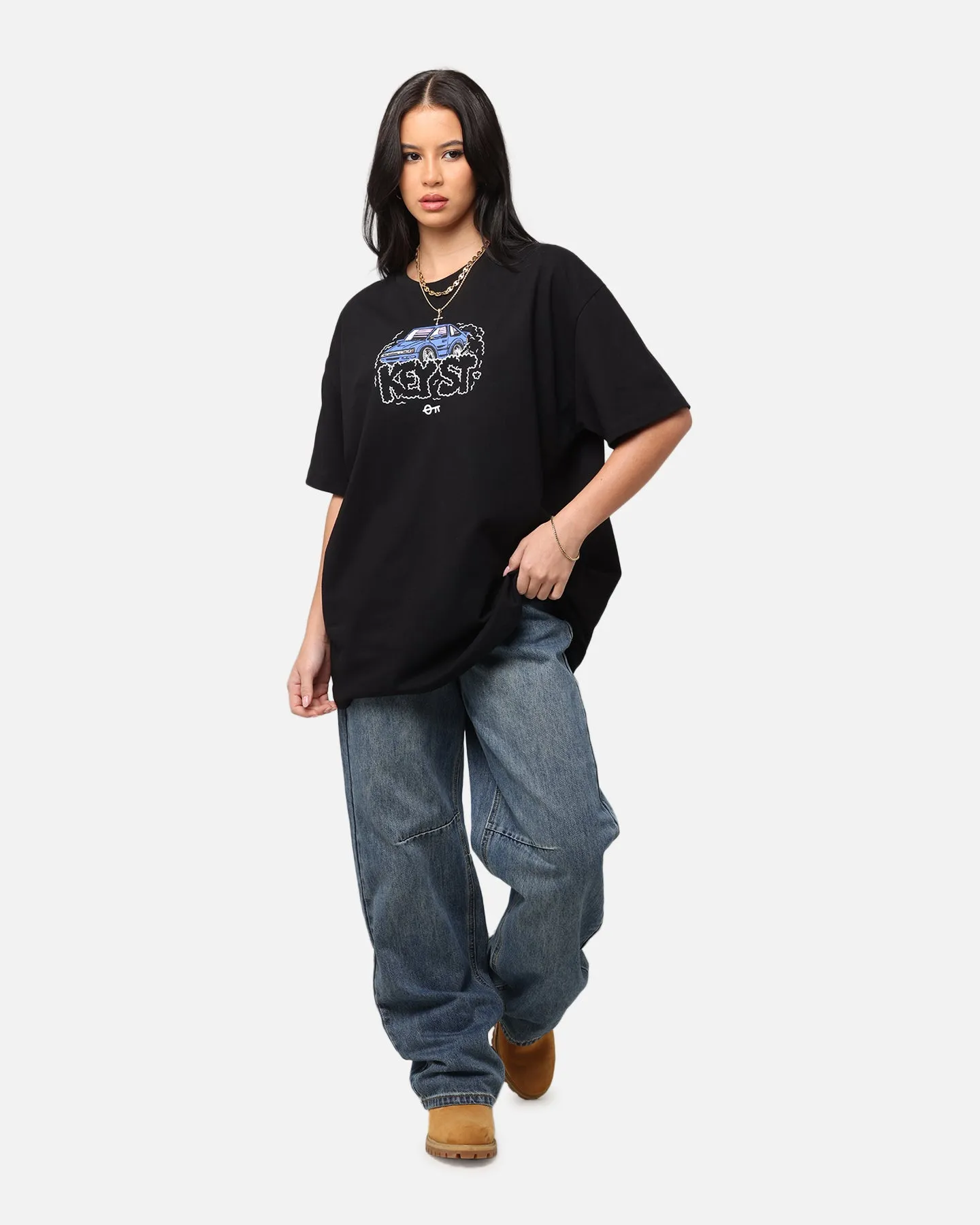 Key Street X FRKO Burner T-Shirt Black